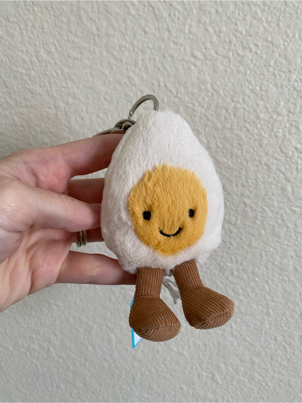 Jellycat Amuseables Happy Boiled Egg Bag Charm